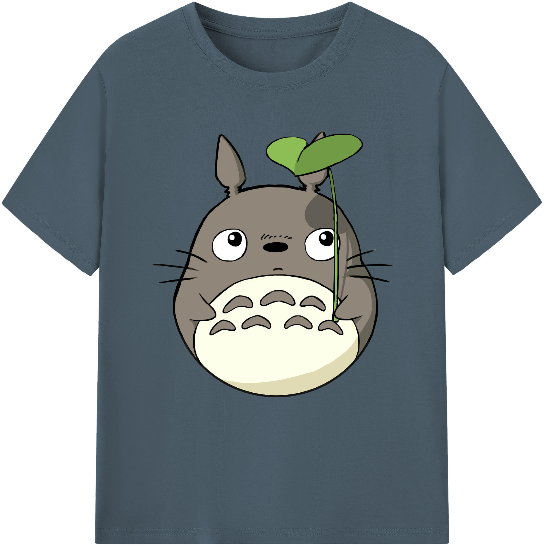 （画像用） となりのトトロ 草壁メイ 草壁サツキ My Neighbor Totoro Satsuki Kusakabe Mei Kusakabe 綿100％半袖Tシャツ（フロントプリント）